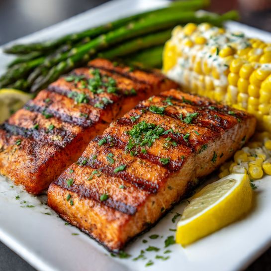 Coconut Lime Grilled Salmon Recipe