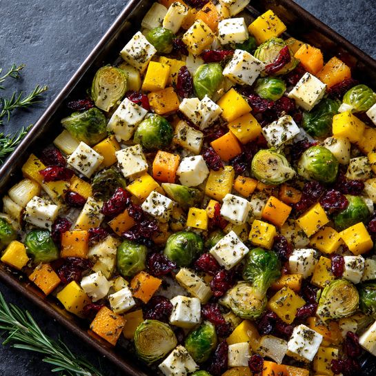 Pecans & Cranberry-Honey Glaze Recipe - Recipe Image