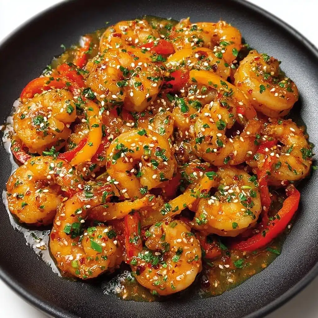 Shrimp and Pepper Stir-Fry Recipe - Recipe Image
