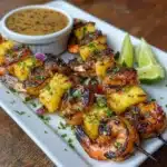 Pineapple Habanero Shrimp Kabobs Recipe