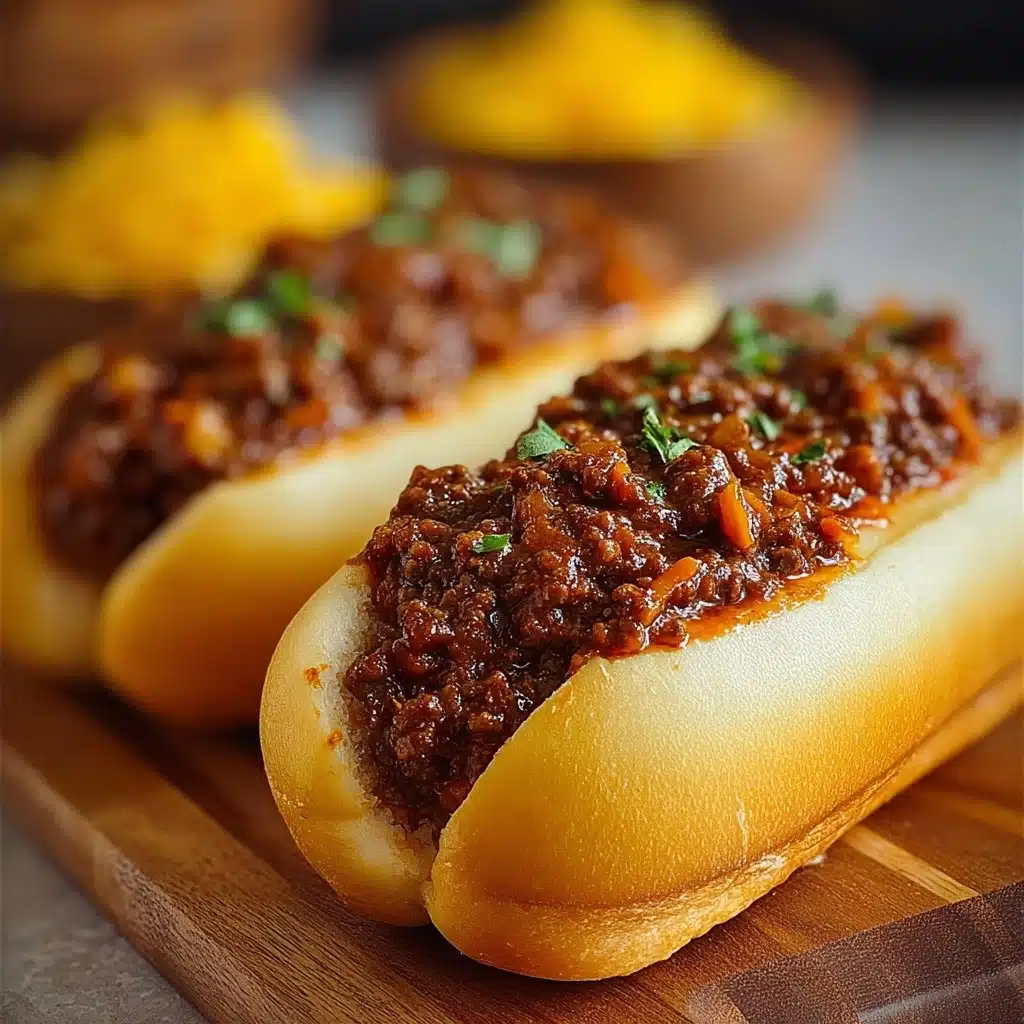 Italian Garlic Bread Sloppy Joes Recipe - Recipe Image