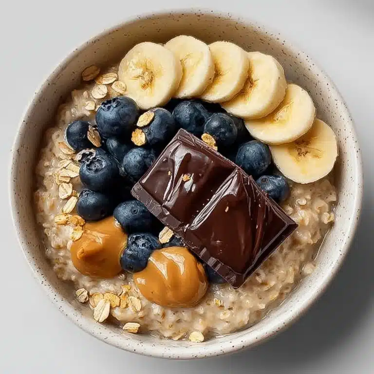 Creamy Oatmeal Breakfast Bowl Recipe