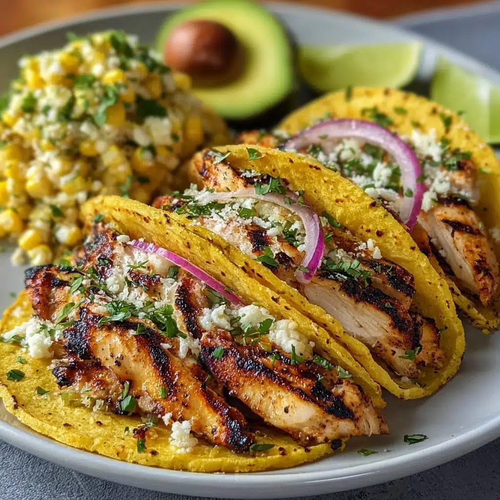Coconut Lime Chicken Tacos Recipe