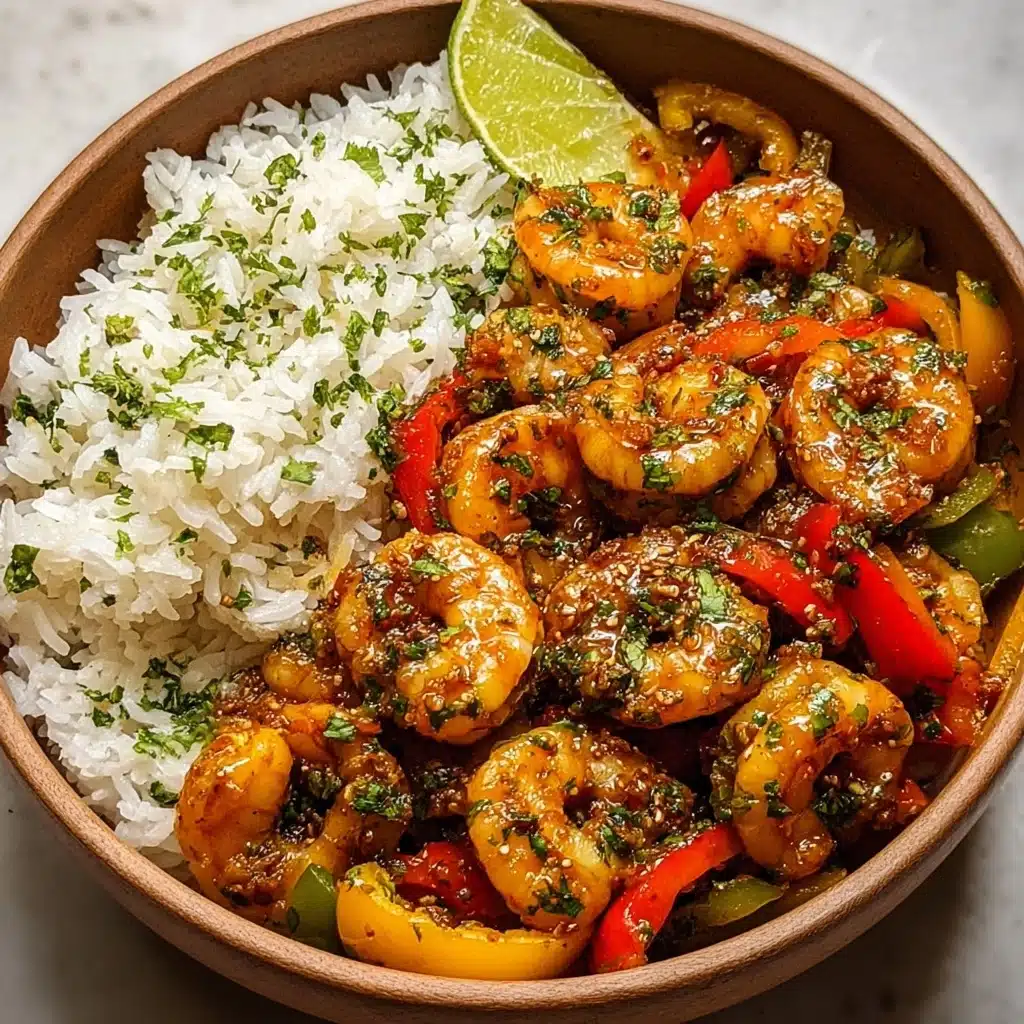 Shrimp and Pepper Stir-Fry Recipe - Recipe Image