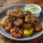 Pineapple Habanero Shrimp Kabobs Recipe