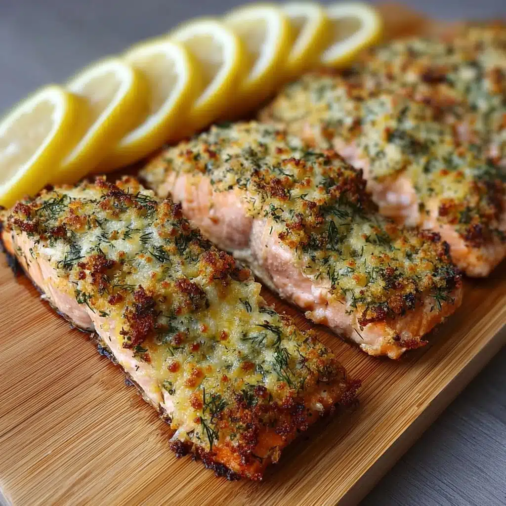 Dill and Lemon Crusted Salmon Recipe - Recipe Image