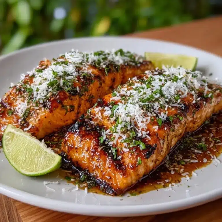 Coconut Lime Grilled Salmon Recipe