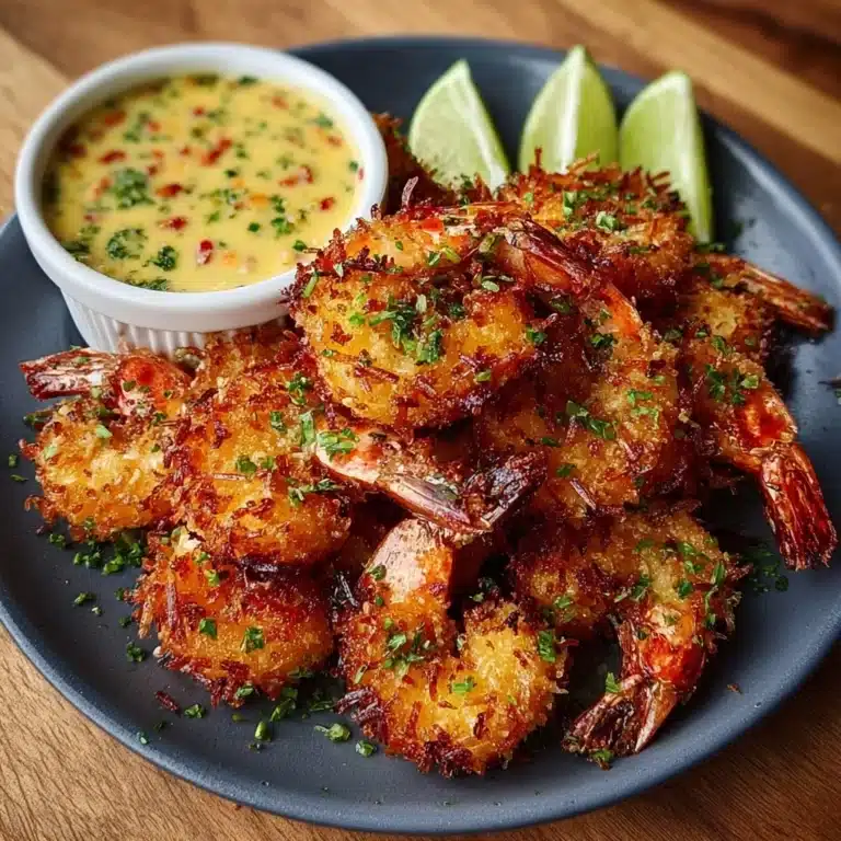 Coconut Shrimp with Lime Chili Dip Recipe