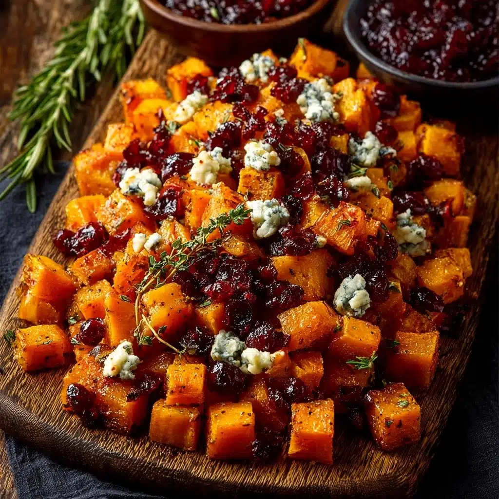 Gorgonzola and Cranberry-Balsamic Glaze Recipe - Recipe Image
