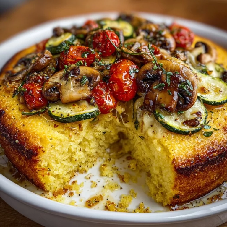 ke with Roasted Veggies & Parmesan Crust Recipe