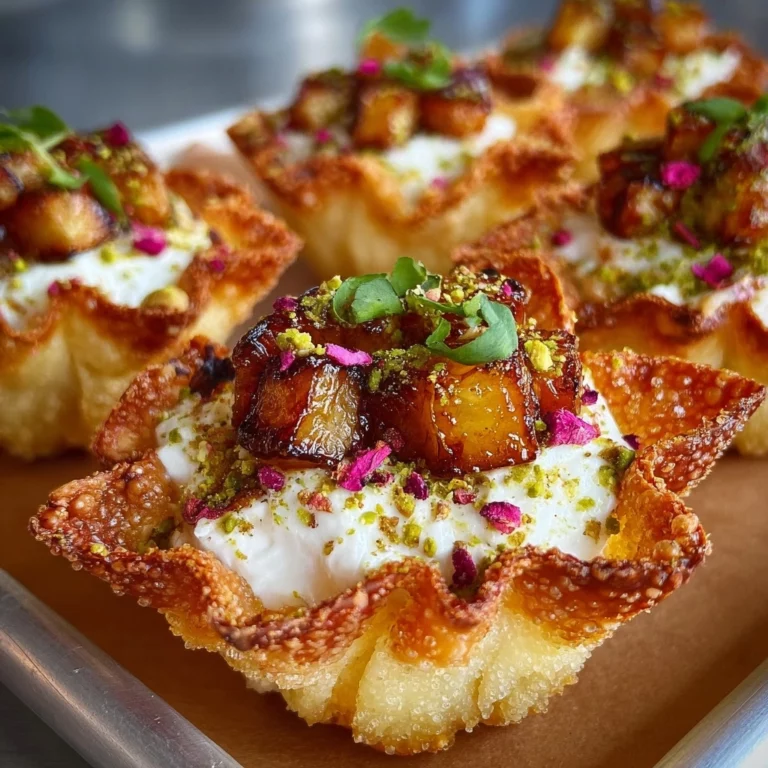 Honeyed Pears & Pistachio Dust Recipe