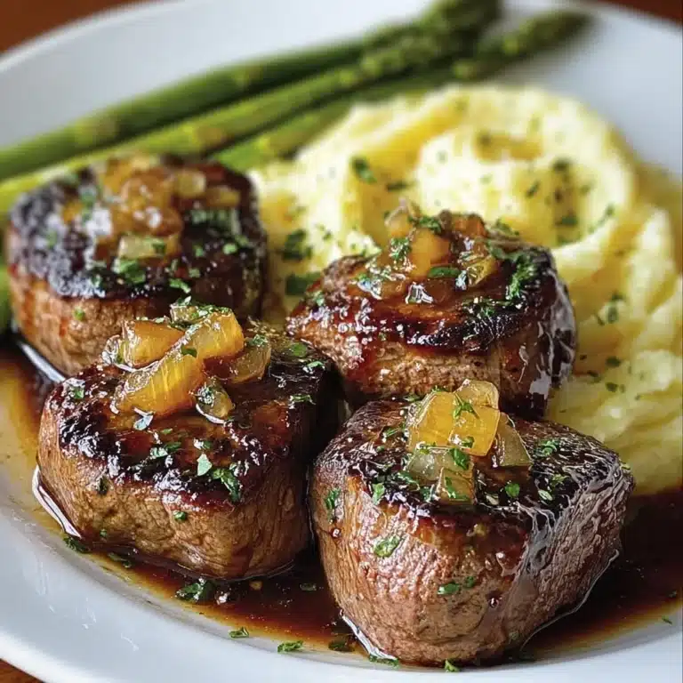 Lamb Chops over Lobster Mash with Asparagus Recipe