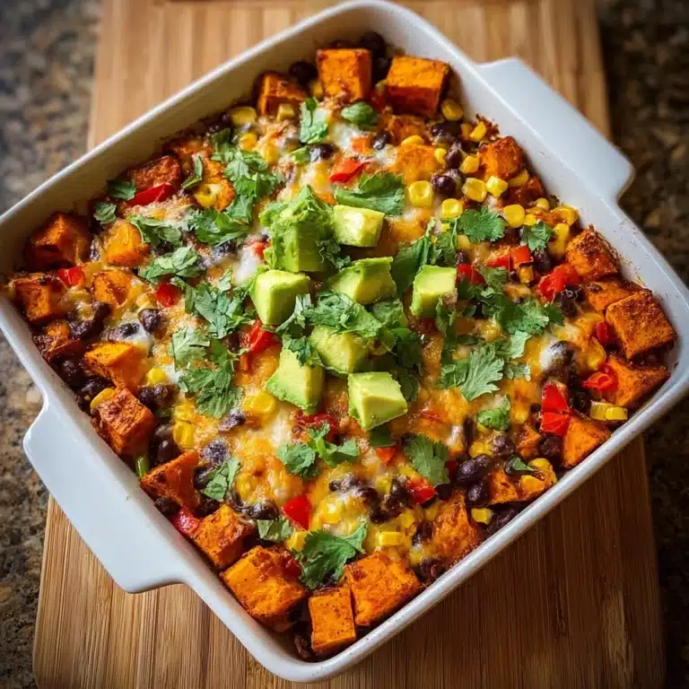 Sweet Potato Black Bean Casserole Recipe