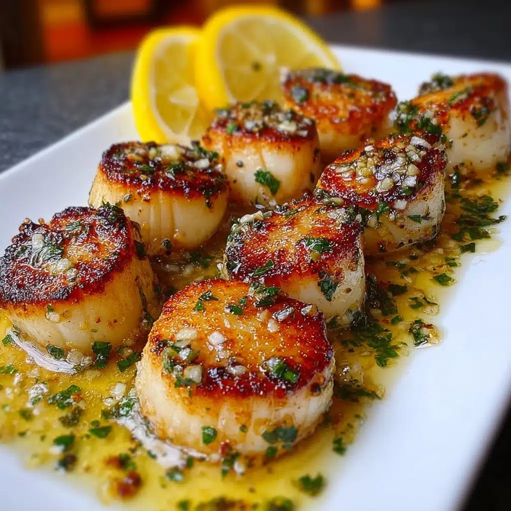 Garlic Butter Baked Scallops Recipe - Recipe Image