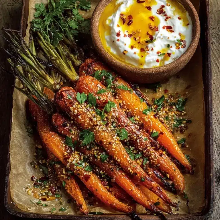 Roasted Carrots with Whipped Ricotta and Hot Honey Recipe