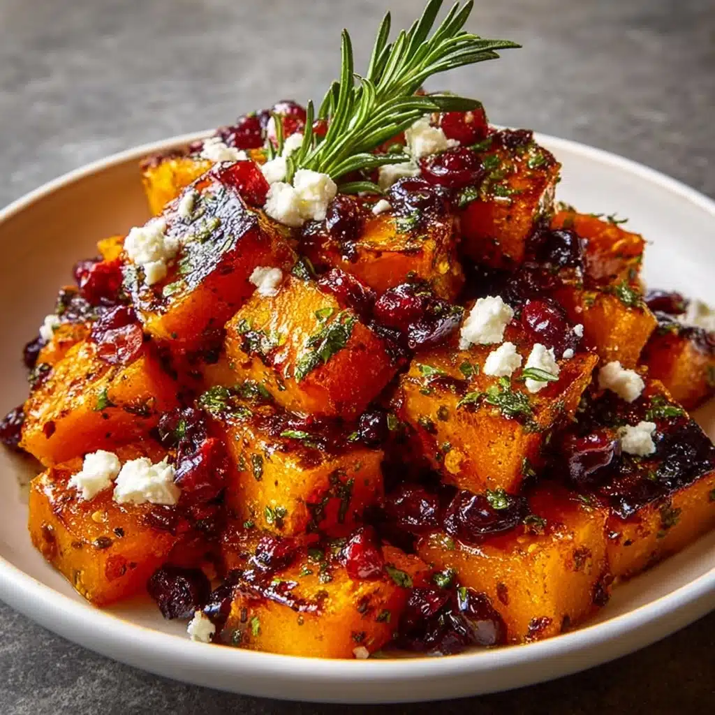 sh with Tangy Feta and Cranberry Drizzle Recipe - Recipe Image