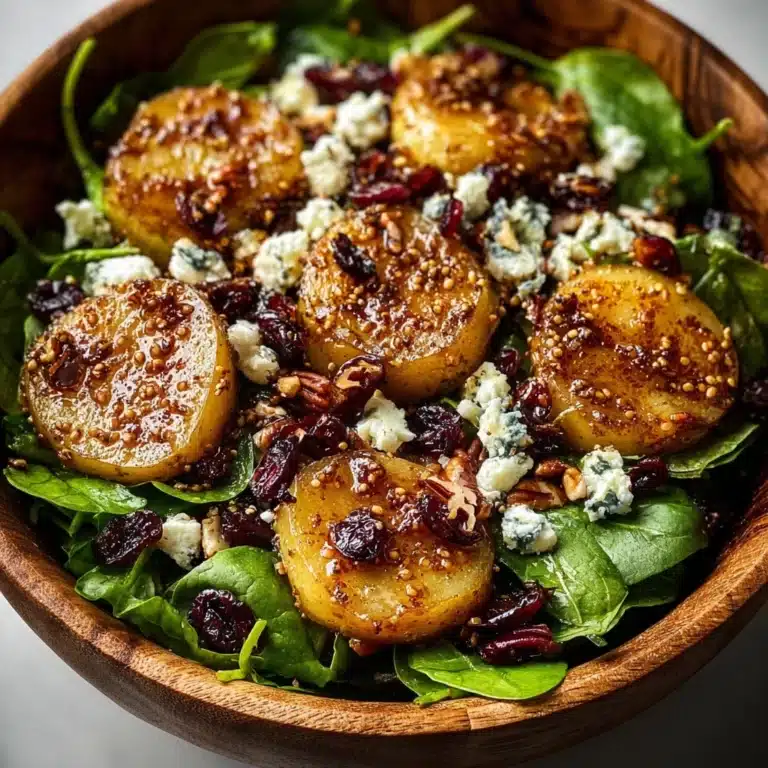 Warm Apple & Feta Fall Salad Recipe