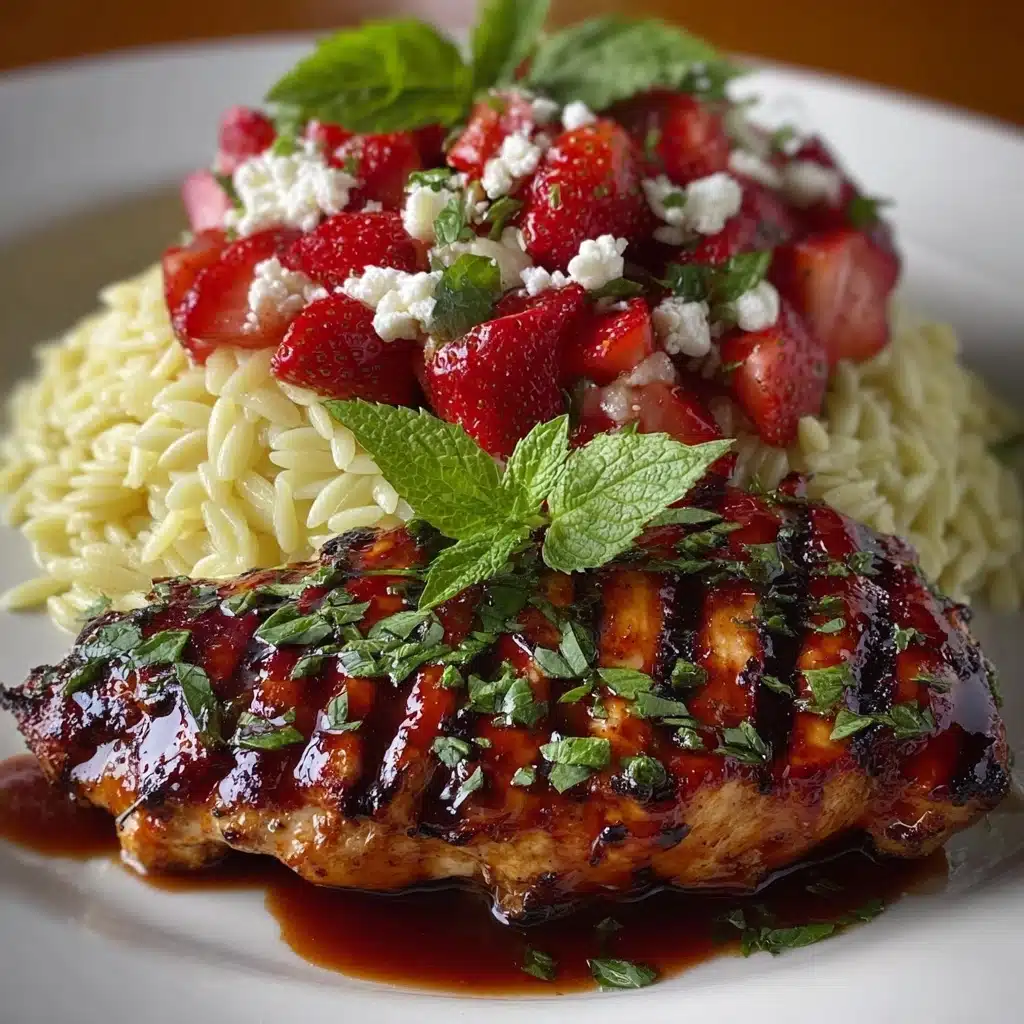 lsamic Glaze & Ricotta Salata Orzo Salad Recipe - Recipe Image