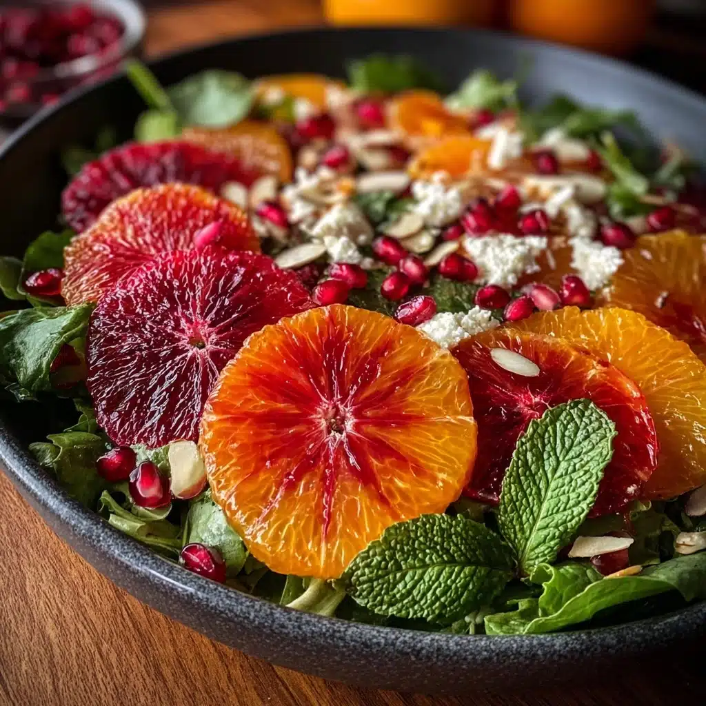 Winter Citrus Salad with Feta & Almonds Recipe - Recipe Image