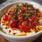 Hot Honey Tomato Burrata Dip Recipe