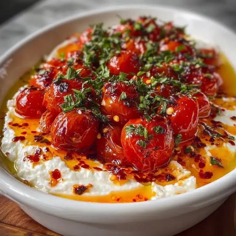 Hot Honey Tomato Burrata Dip Recipe