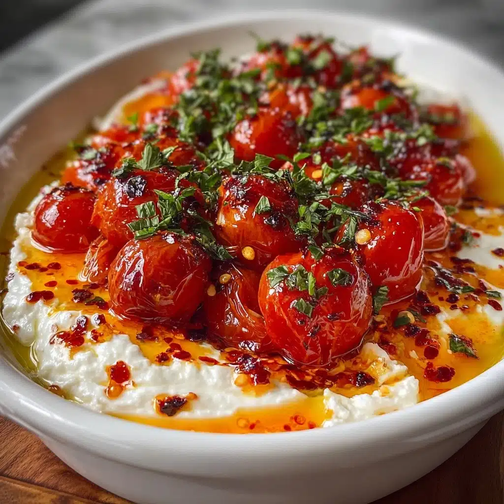 Hot Honey Tomato Burrata Dip Recipe