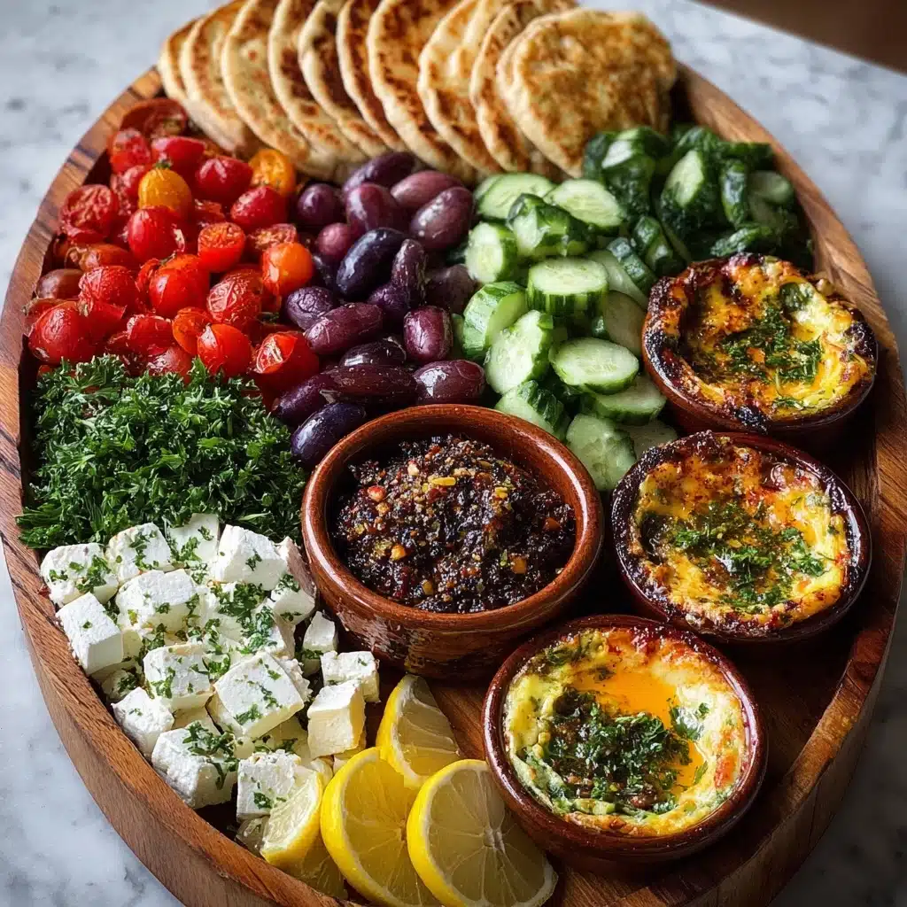 Mediterranean Grazing Board with Olive Tapenade Dips Recipe - Recipe Image