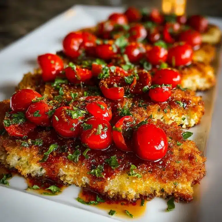 n Cutlets with Tomato and Parmesan Crust Recipe