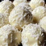 White Chocolate and Coconut Truffles Recipe