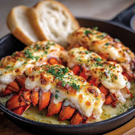 Garlic Parmesan Lobster Recipe - Recipe Image