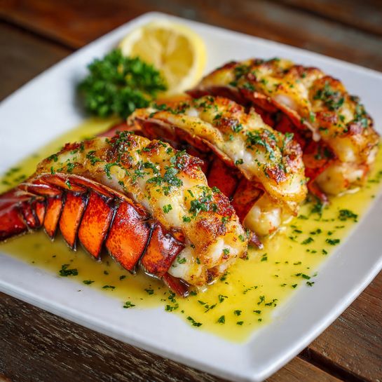 Garlic Butter Lobster Tails Recipe - Recipe Image