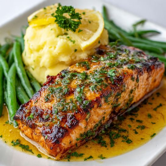 Cajun Honey Butter Salmon Recipe