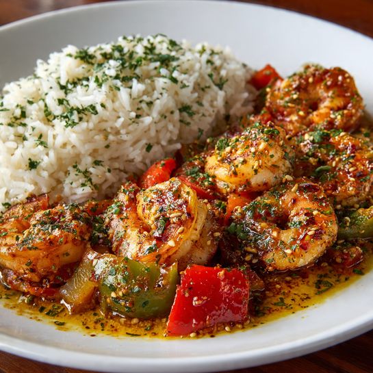 Shrimp and Pepper Stir-Fry Recipe