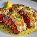 Creamy Garlic Butter Lobster Tails Recipe