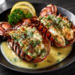 Creamy Garlic Butter Lobster Tails Recipe