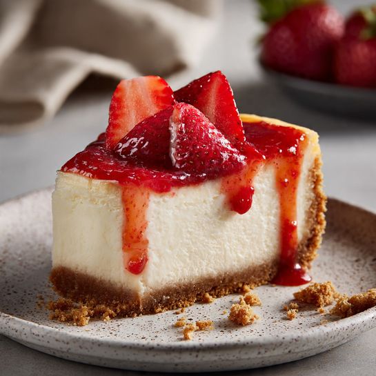 Strawberry Cheesecake Recipe - Recipe Image