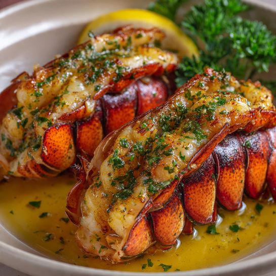 Garlic Butter Lobster Tails Recipe - Recipe Image