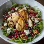 Arugula Salad with Pear, Feta & Walnuts Recipe