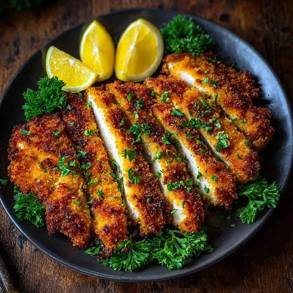 Crispy Parmesan Chicken Cutlets Recipe - Recipe Image