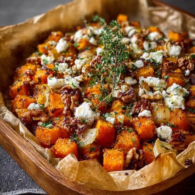 & Sweet Potato with Feta & Walnut Crunch Recipe