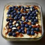 Blueberry Almond Cottage Cheese Oat Breakfast Bake Recipe