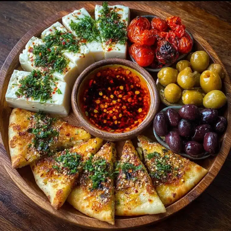 Olives & Pita Chips Recipe