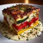 Creamy Garlic Herb Three-Cheese Drizzle Recipe