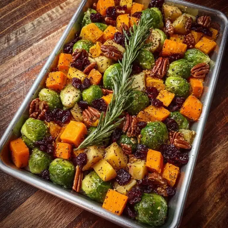 Cranberries & Maple Pecans Recipe