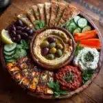 Mediterranean Mezze Tapas Entertaining Table Recipe