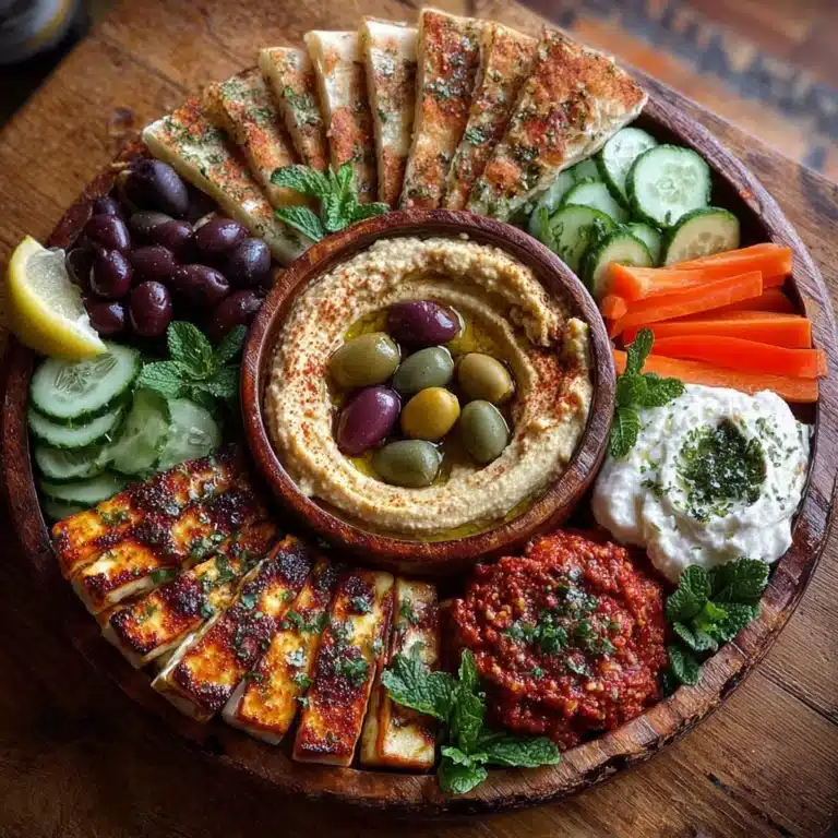 Mediterranean Mezze Tapas Entertaining Table Recipe