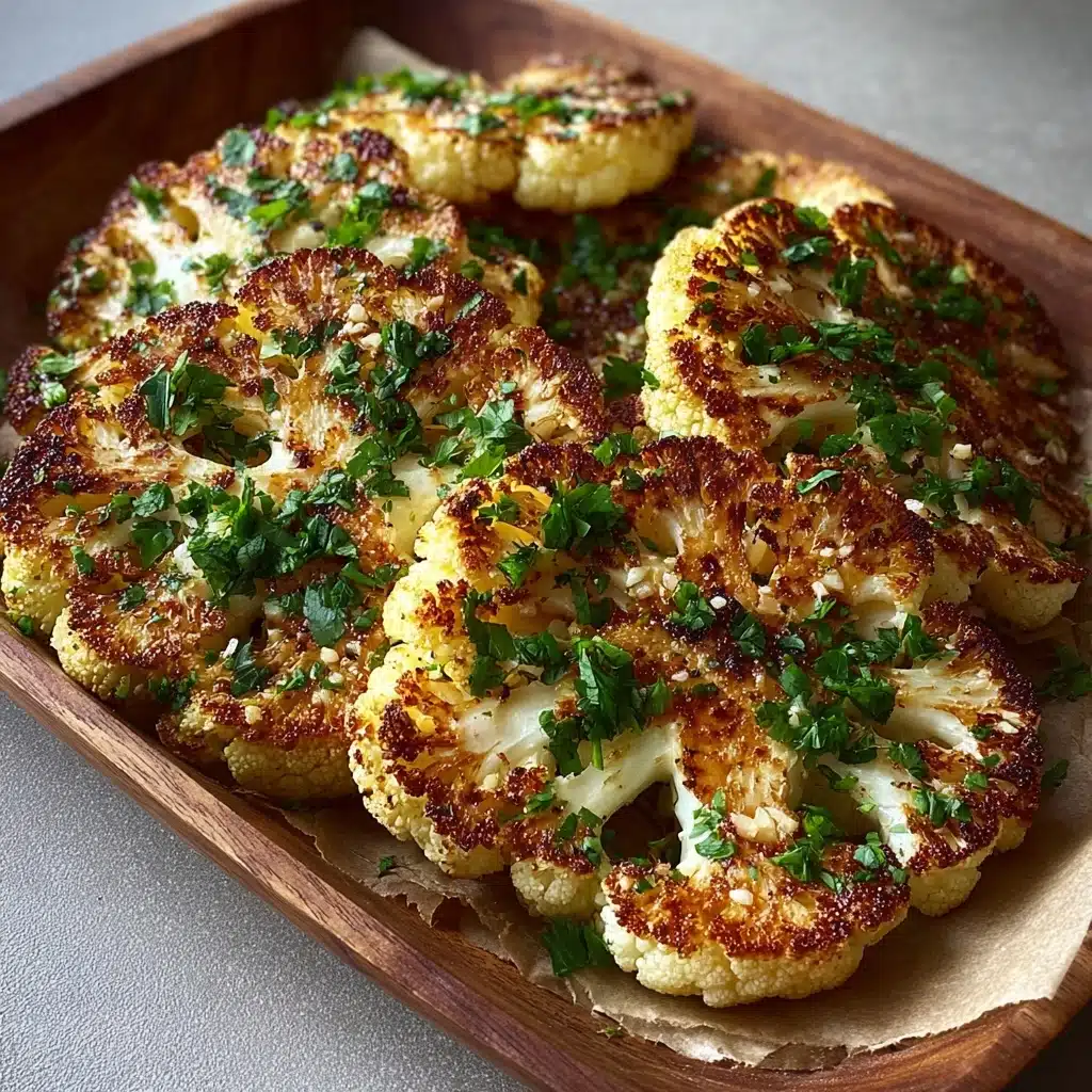 Roasted Cauliflower Steaks Recipe - Recipe Image