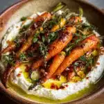 Roasted Carrots with Whipped Ricotta and Hot Honey Recipe