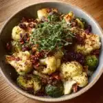 wer & Brussels Sprouts with Maple Pecans Recipe