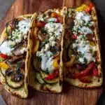 Grilled Mediterranean Veggie Quesadillas Recipe